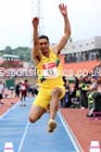 Senior boys long jump, English Schools Track and Field. Photo: David T. Hewitson/Sports for All Pics